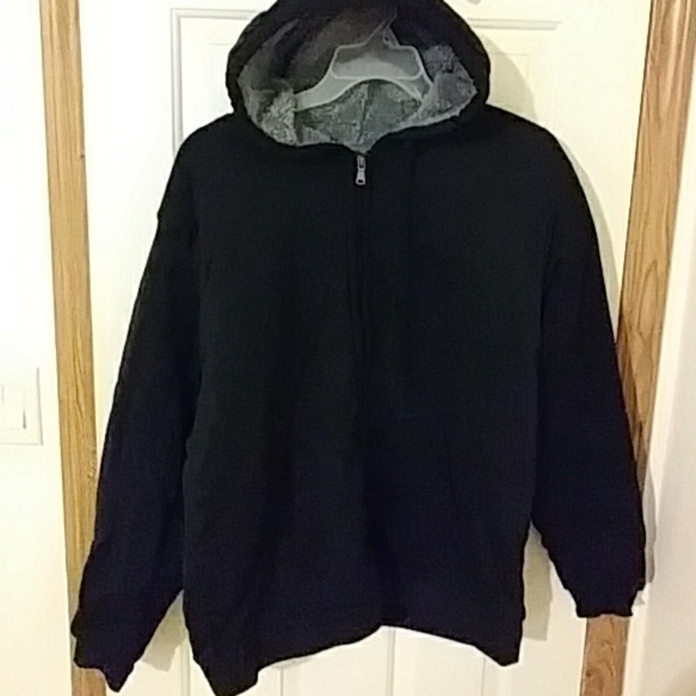 Brand new black hoodie jacket